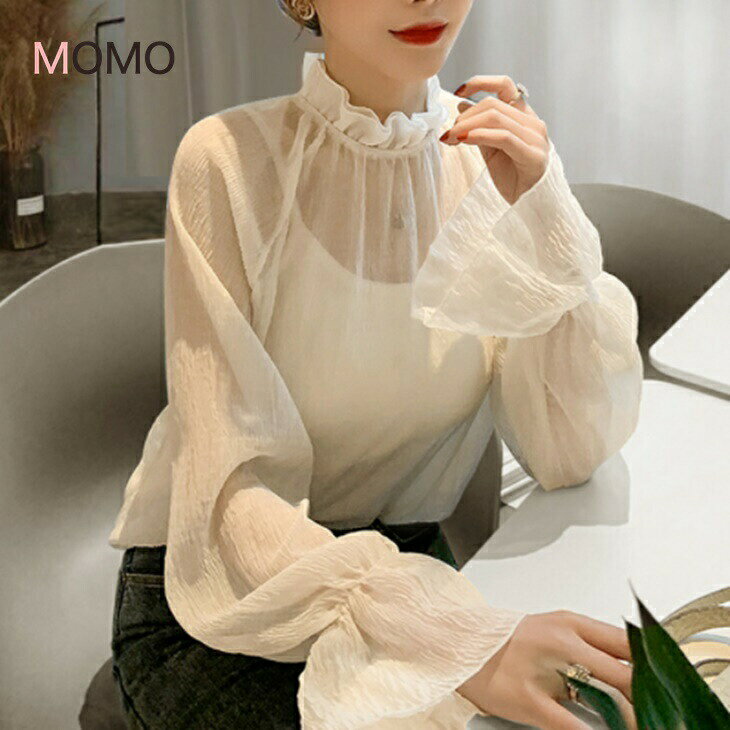 樂天商城 - レースボトミングフリルシャツ カジュアルトランペットシャツブラウス 綺麗シャツ 着回し自在シャツ 大人ファッション 大人コーデ 大人カジュアル 大人韓国コーデ アラサーファッション アラサーコーデ ママコーデ 綺麗めコーデ シンプルコーデ ins