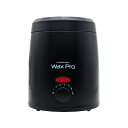 ワックス脱毛 スタイリッシュ ワックスウォーマー Wax Pro200 ブラック ブラジリアンワックスウォーマー ハードワックス セルフ脱毛 ウォーマー缶が不要!コーティング加工済み おしゃれ 理美容室・各サロンでも活躍