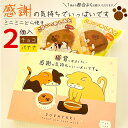 \感謝の気持ちでいっぱいです ミニミニどら焼き/ 2種のミニどら焼き2個セット チョコ バナナ 各1個づつ お好みで箱数をお選びいただけます|常温 和菓子 お菓...