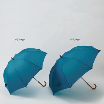 392plusm(サンキューニプリュスエム)umbrellalong/雨傘・長傘木の手元と丸いフォルムが可愛い雨傘。グラスファイバーで軽くて便利。