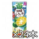 カゴメ 野菜生活100 沖縄シークヮーサーミックス 195ml x 24本(1ケース) (4901306300145)