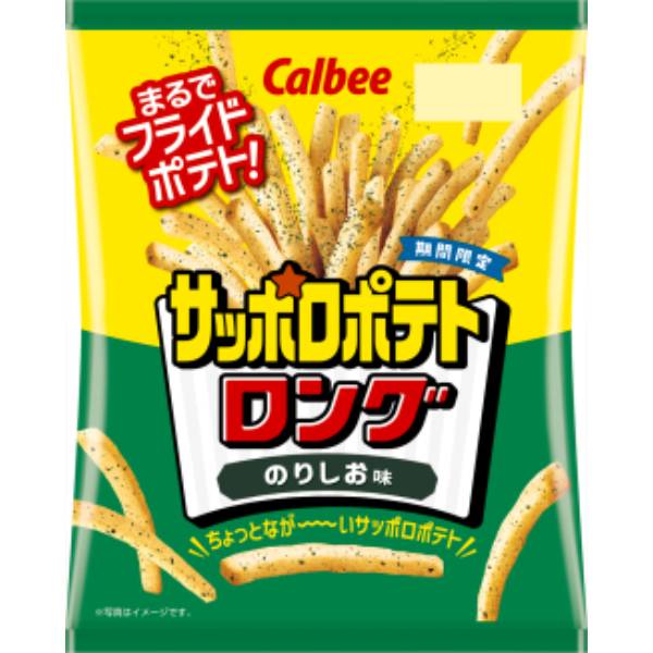 カルビー サッポロポテトロング のりしお味 54g 12コ入り 2025/11/10発売 (4901330202408)