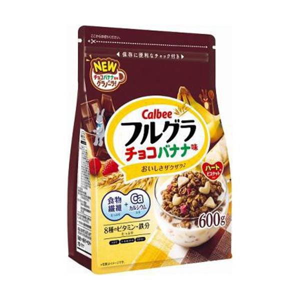 ザクザク食感のチョコバナナ風味のグラノーラに、かわいいハートのビスケットが加わりました。バナナなどのドライフルーツ入り。 【内容量】600g【入数】6コ 【2023/03/13発売】