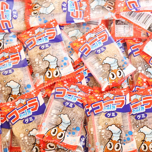 (全国送料無料) やおきん コーラ グミ 10g 53コ入り お菓子グミ 駄菓子 メール便 (4903013247324x53m)のサムネイル