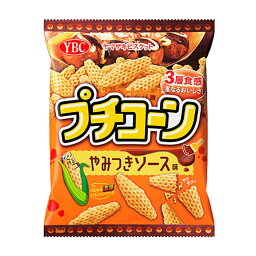 ヤマザキビスケット プチコーン やみつきソース味 50g 12コ入り 2024/04/08発売 (4903015557575)