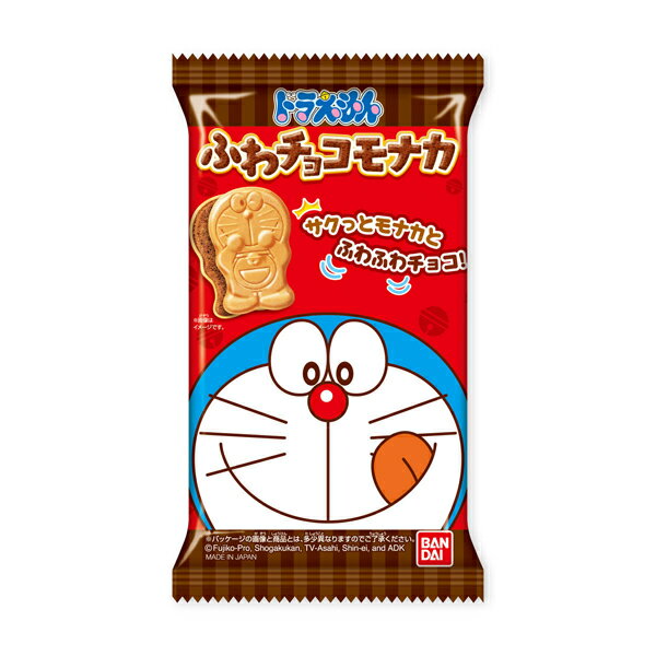 【訳あり特価】【在庫限り】バンダイ ドラえもん ふわチョコモナカ 1個 10コ入り 2023/09/25発売 (4570117912849)