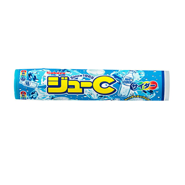 カバヤ食品 ジューC サイダー 15粒 10コ入り 2022/09/13発売 (49285147)