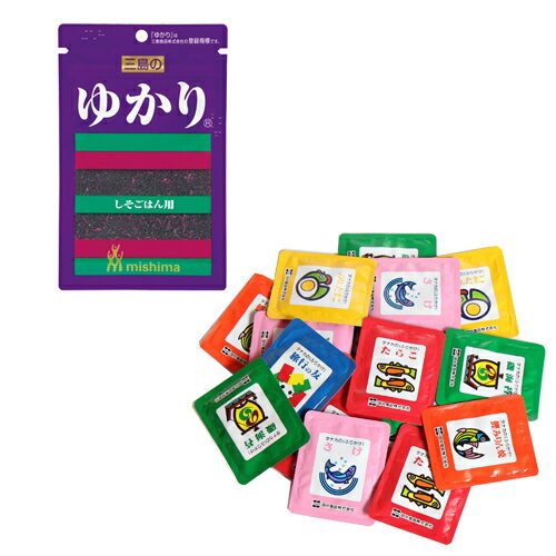 (全国送料無料)タナカのふりかけミニパック(小袋30袋)・三島食品ゆかり【計31コ】さんきゅーマーチ メール便(omtmb7164) 1