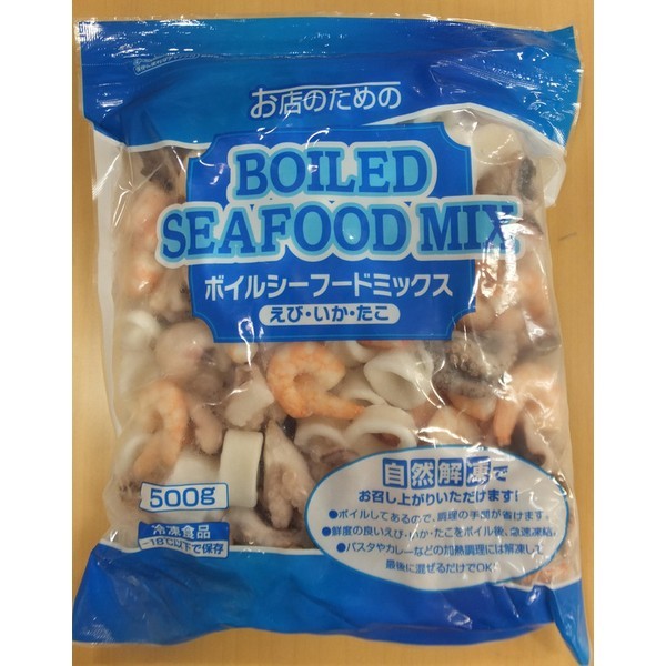 (地域限定送料無料)業務用 (単品) お店のための 自然解凍ボイルシーフードミックス 500g 2袋(計2袋)(冷凍)(257114000sx2k)