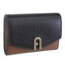 フルラ FURLA 財布 三つ折り財布 ミニ財布 レディース ブラウン×ブラック アウトレット wp00217bx00531655s