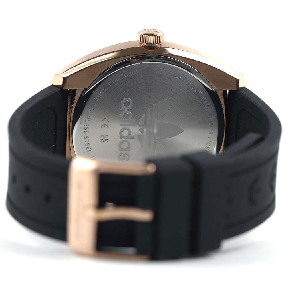 アディダス 腕時計 メンズ レディース ユニセックス ブラック ゴールド EDITION ONE Unisex adidas AOFH23013