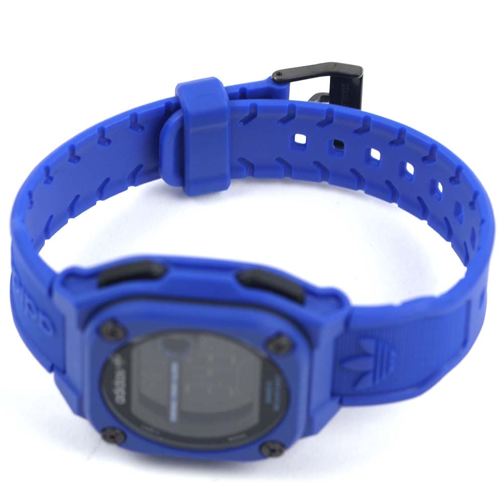 アディダス 腕時計 デジタル メンズ レディース ユニセックス ブルー ブラック CITY TECH TWO Unisex adidas AOST23061