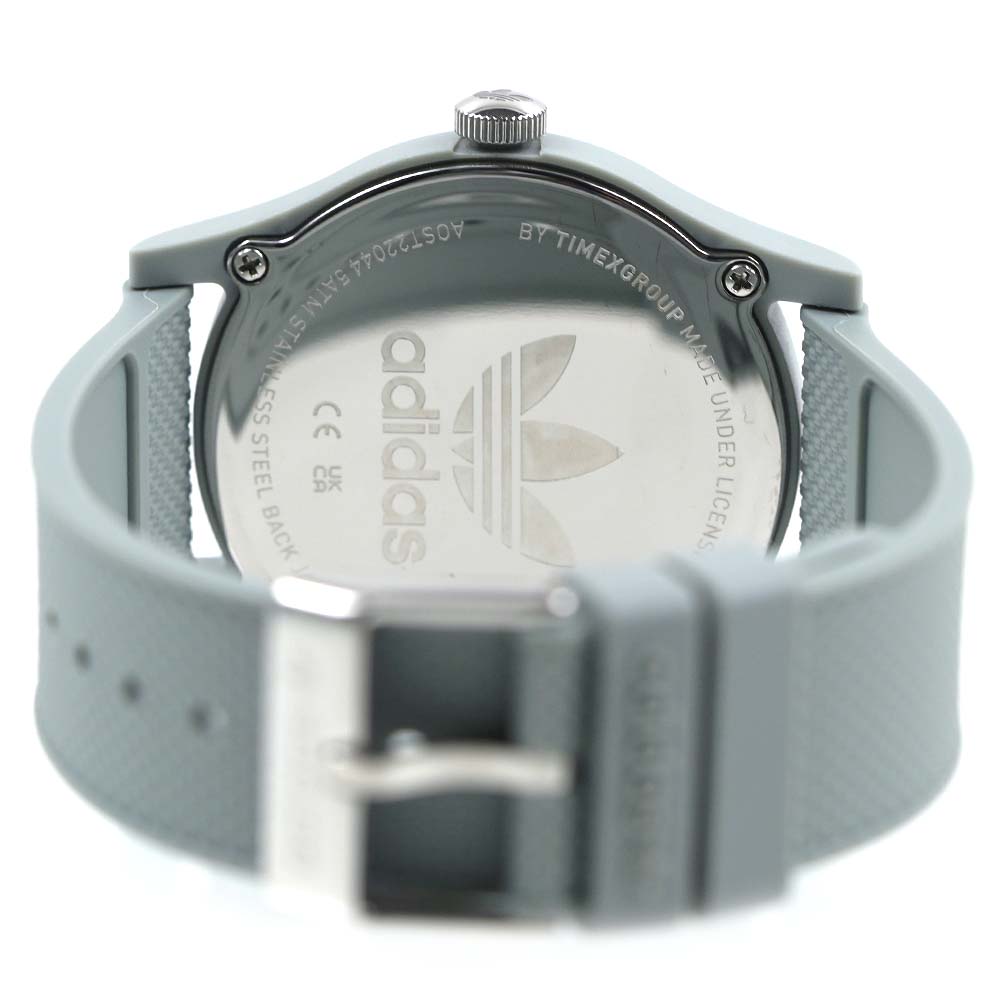 アディダス 腕時計 ソーラー ユニセックス メンズ レディース グレー くすみカラー 軽量 PROJECT ONE Unisex adidas AOST22044