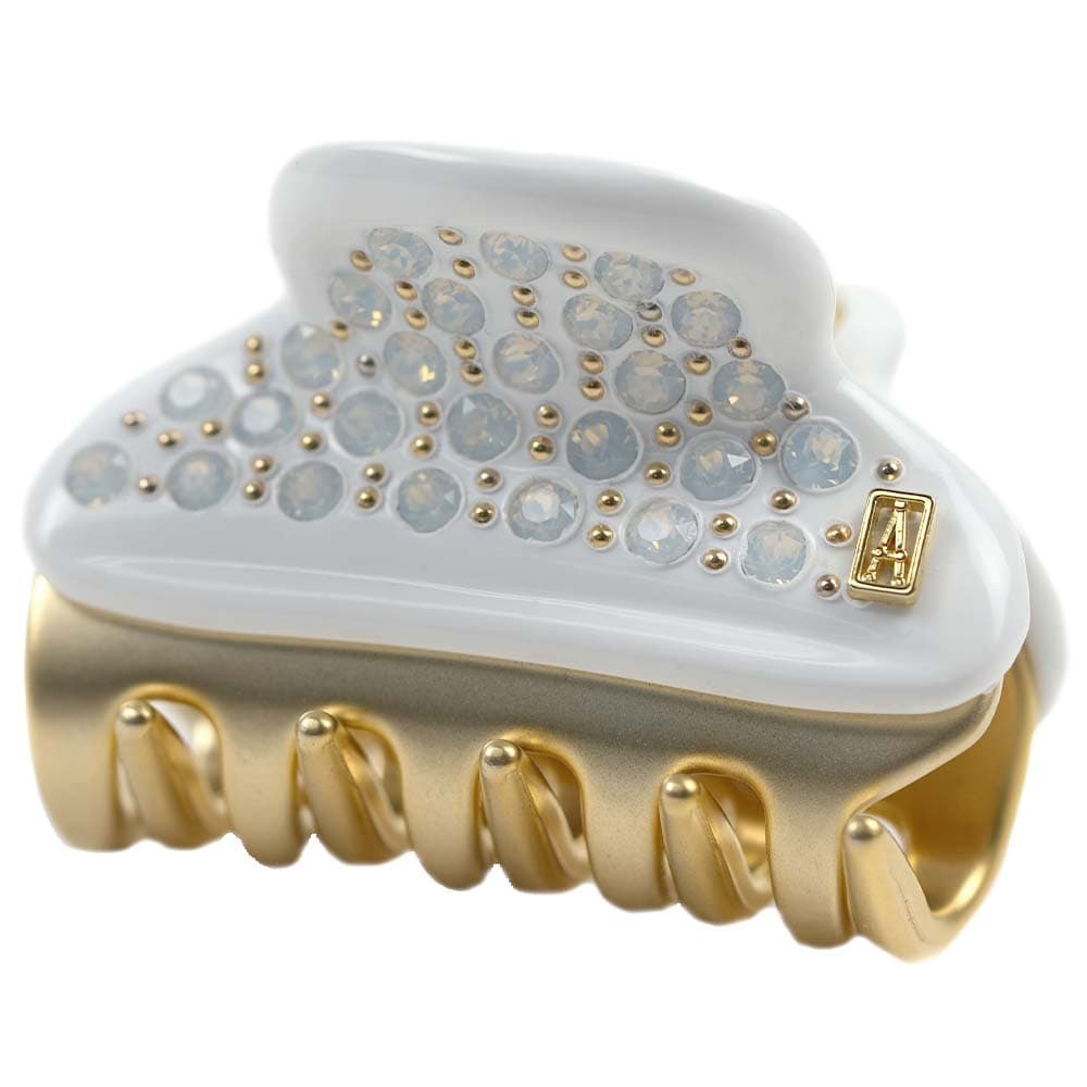 アレクサンドルドゥパリ クリップ ヘアアクセサリー ホワイト＆パール 楽天市場】アレクサンドルドゥパリ ヘアアクセサリー ヴァン