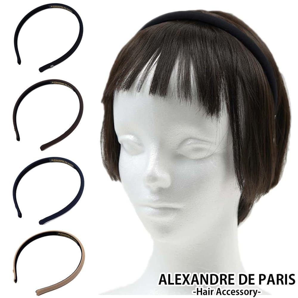 アレクサンドル　ドゥ　パリ（カチューシャ） アレクサンドルドゥパリ ALEXANDRE DE PARIS カチューシャ ヘアバンド ヘアアクセサリー ヘッドバンド 髪飾り 手作り フランス製 THB-20148-10