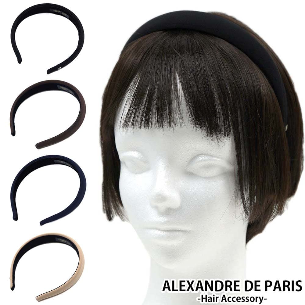 アレクサンドル　ドゥ　パリ（カチューシャ） アレクサンドルドゥパリ ALEXANDRE DE PARIS カチューシャ ヘアバンド ヘアアクセサリー ヘッドバンド 髪飾り 手作り フランス製 THB-20149-25
