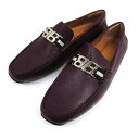 バリー BALLY 靴 ドライビングシューズ モカシン ビット 革靴 PISAN/318 6228307 Prune(プルーン) ブラウン系 レザー 本革 その1