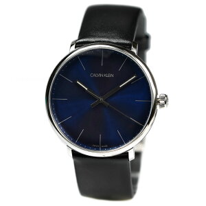 商品画像：アクセサリーギフトのTYSで人気のカルバンクライン 腕時計 メンズ cK Calvin Klein ハイヌーン ネイビー×ブラック K8M211CN