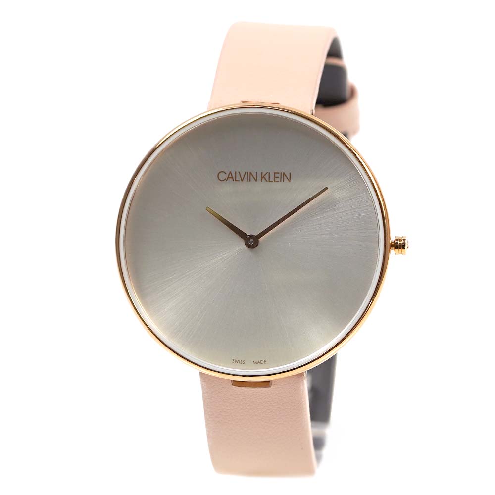 カルバンクライン 腕時計 レディース cK Calvin Klein フルムーン ピンク×ローズゴールド K8Y236Z6