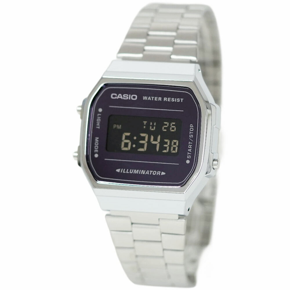 乐天商城 - カシオ CASIO 腕時計 メンズ レディース ユニセックス デジタル A168WEM-1EF