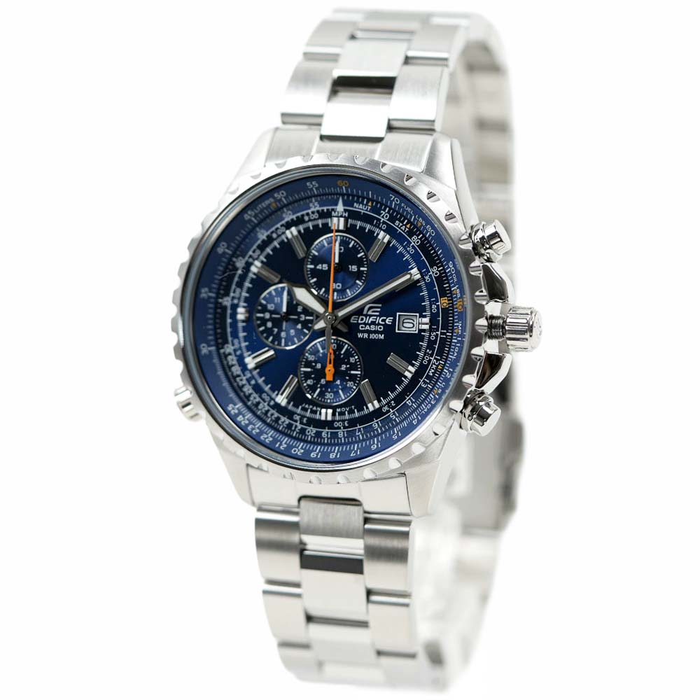樂天商城 - カシオ エディフィス CASIO 腕時計 メンズ レディース ユニセックス クロノグラフ 日付表示 EDIFICE CHRONO EF-527D-2AVUEF