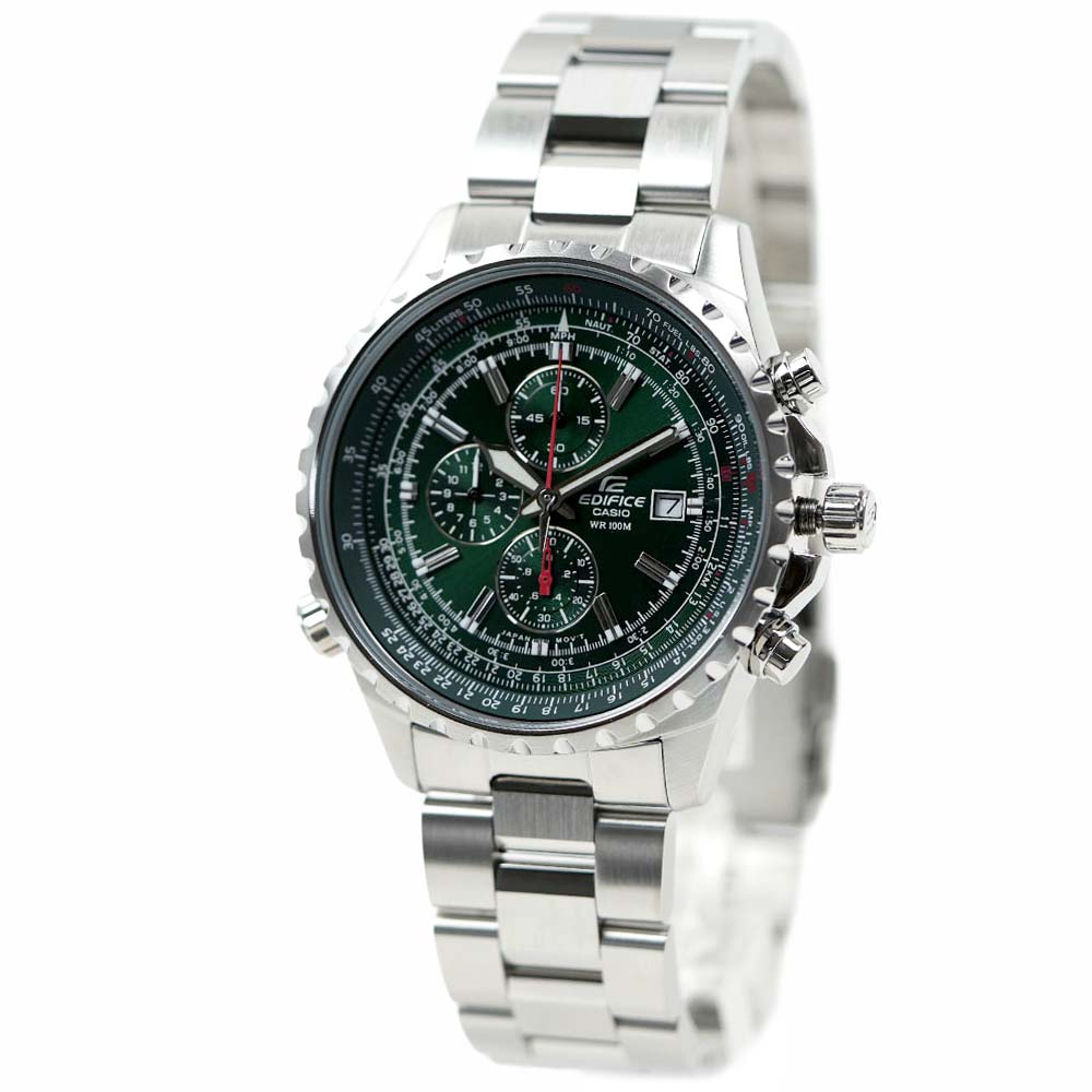乐天商城 - カシオ エディフィス CASIO 腕時計 メンズ レディース ユニセックス EDIFICE CHRONO EF-527D-3AVUEF