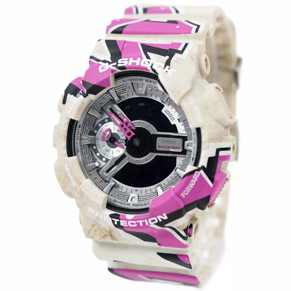 乐天商城 - カシオ Gショック CASIO G-SHOCK ジーショック 腕時計 アナログ デジタル Street Spirit GA-110SS-1A