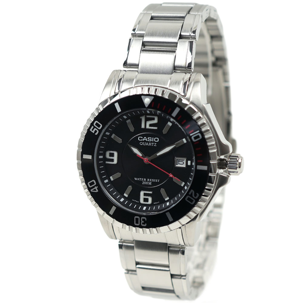 乐天商城 - カシオ CASIO 腕時計 メンズ レディース ユニセックス 日付表示 METAL ANALOGUE SPORT MTD-1053D-1AVES