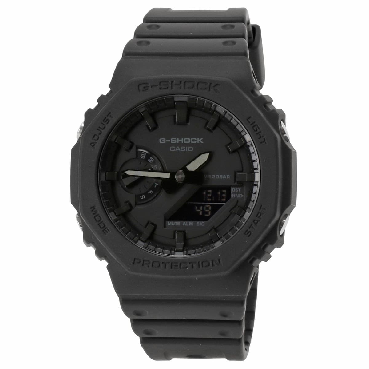 樂天商城 - Gショック G-SHOCK カシオ 腕時計 CASIO メンズ 海外モデル 逆輸入 2100シリーズ ブラック （国内品番：GA-2100-1A1JF） アナログ デジタル ウォッチ WATCH GA-2100-1A1ER