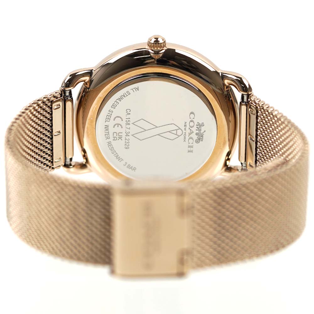 コーチ COACH 腕時計 エリオット ELLIOT 36mm CG ピンクグリッター ダイヤル & リボン CG メッシュ 14504212