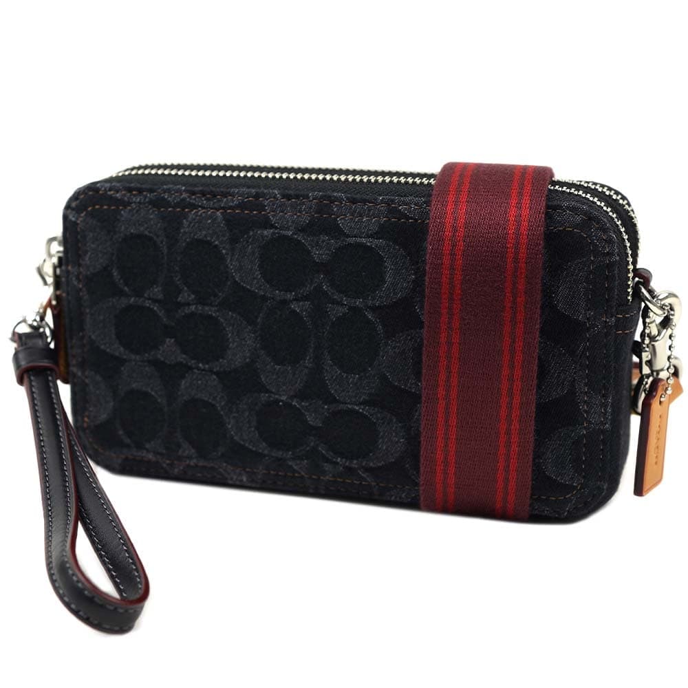  COACH Хå Хå Kira Crossbody Signature Denim / Refined Cal...