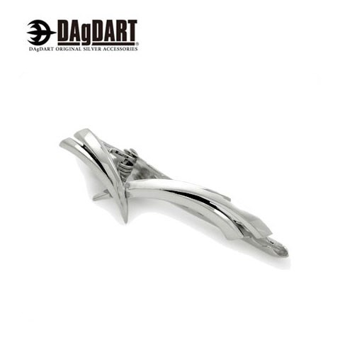 ダグダート DAgDART [Glass] スタイリッシュデザイン シルバーネクタイピン DK-059 【アクセサリー/シ..
