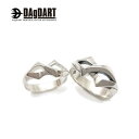 ダグダート DAgDART 刻印OK! ∞無限モチーフ 指輪 ペアリング シルバー DR-288-289 【ペアアクセサリー/シルバー925/クリスマス/プレゼ...