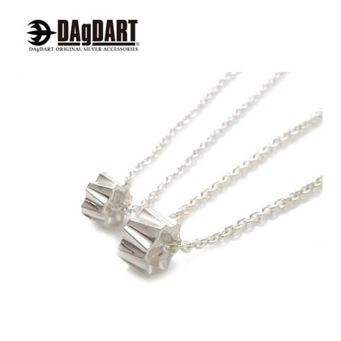 ダグダート DAgDART [Glass] サークル型 ペアペンダント ペアネックレス シルバー DT-390-391 【ペアアクセサリー/シルバー925/クリスマス/プレゼント/ギフト/記念日/誕生日】