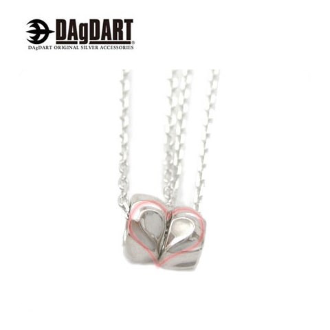 ダグダート DAgDART 秘密のハートが現れる サークル型 ペアペンダント ペアネックレス シルバー DT-400-401 【ペアアクセサリー/シルバー925...