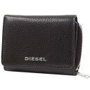 ディーゼル 財布 メンズ ユニセックス 三つ折り財布 ミニ財布 ブラウン/ライムグリーン系 DIESEL X06639-P3043-H8642