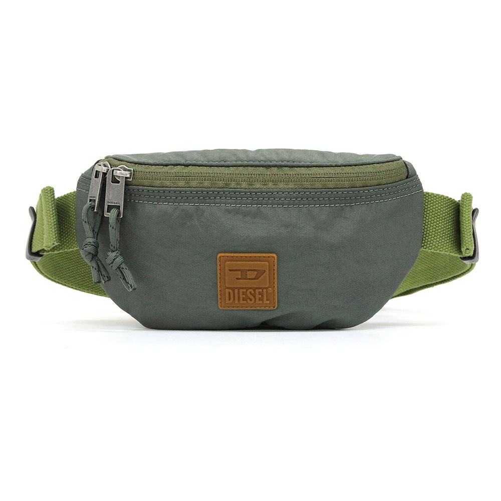 fB[[ obO DIESEL Y jZbNX {fBobO xgobO V_[ NX{fB ubN Olive Green BYGA/BELT BAG X07804 P3383 T7167