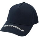 エンポリオアルマーニ EMPORIO ARMANI キャップ 帽子 ベースボールキャップ BLUE NAVY ブルー ネイビー 627570 1P560 00035