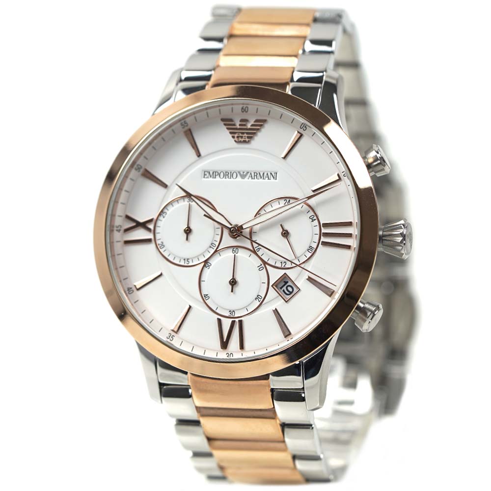エンポリオ アルマーニ ビジネス腕時計 メンズ エンポリオアルマーニ 腕時計 メンズ クロノグラフ EMPORIO ARMANI GIOVANNI ジョバンニ AR11209