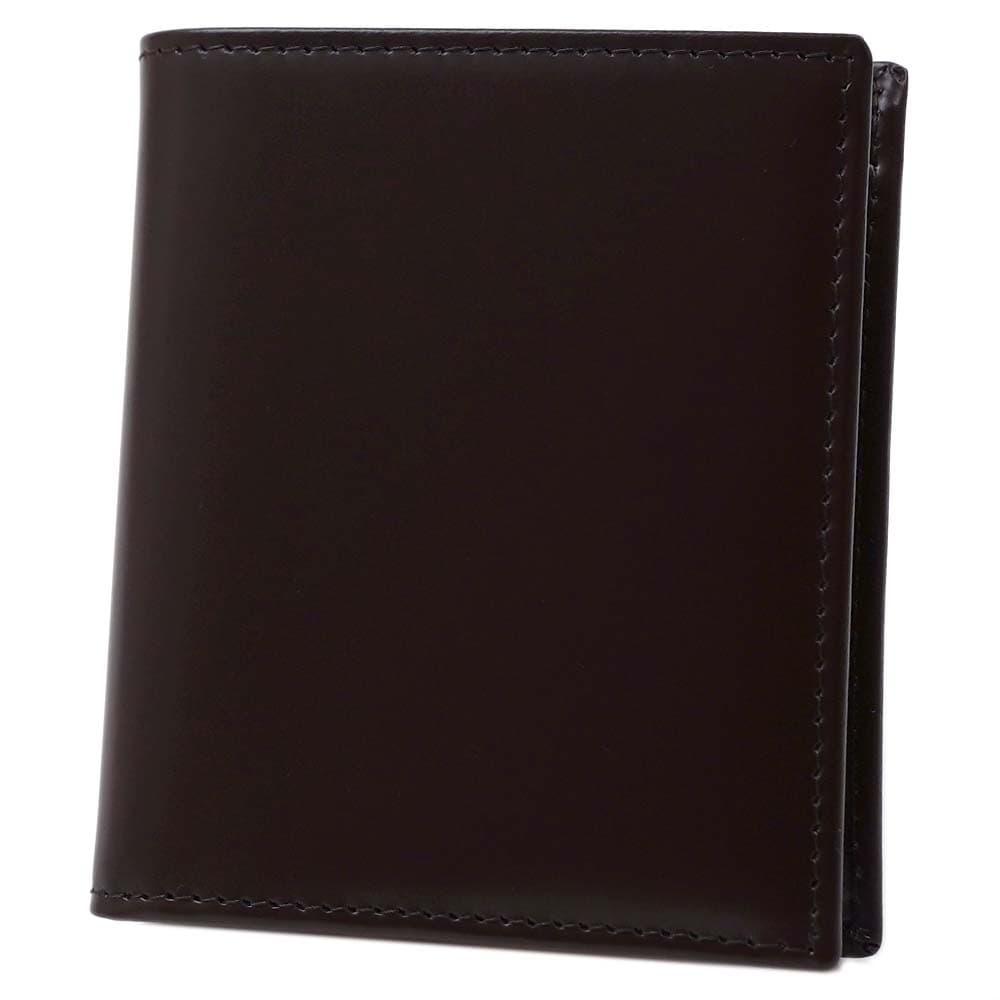 エッティンガー 財布（メンズ） エッティンガー 二つ折り財布 小銭入れあり ミニ財布 ETTINGER Mini Wallet c/c Coin Purse BH975AJR Nut 牛革 ブライドルレザー ダークブラウン イエロー BH975AJR-NUT