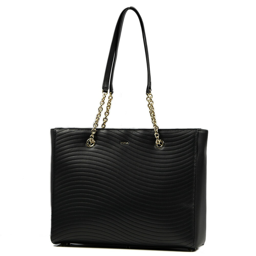 フルラ トートバッグ（レディース） フルラ バッグ FURLA レディース トートバッグ FURLA SWING M TOTE W/CHAIN 1049133 FUI BZN5 2Q0 O60 ONYX ブラック