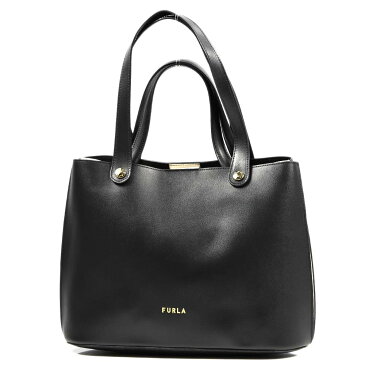 フルラ トートバッグ FURLA レディース 07L WB00070 MLC000 P1900 NERO+TALCO h VITELLO ST.MILESTONE COLORBLOCK