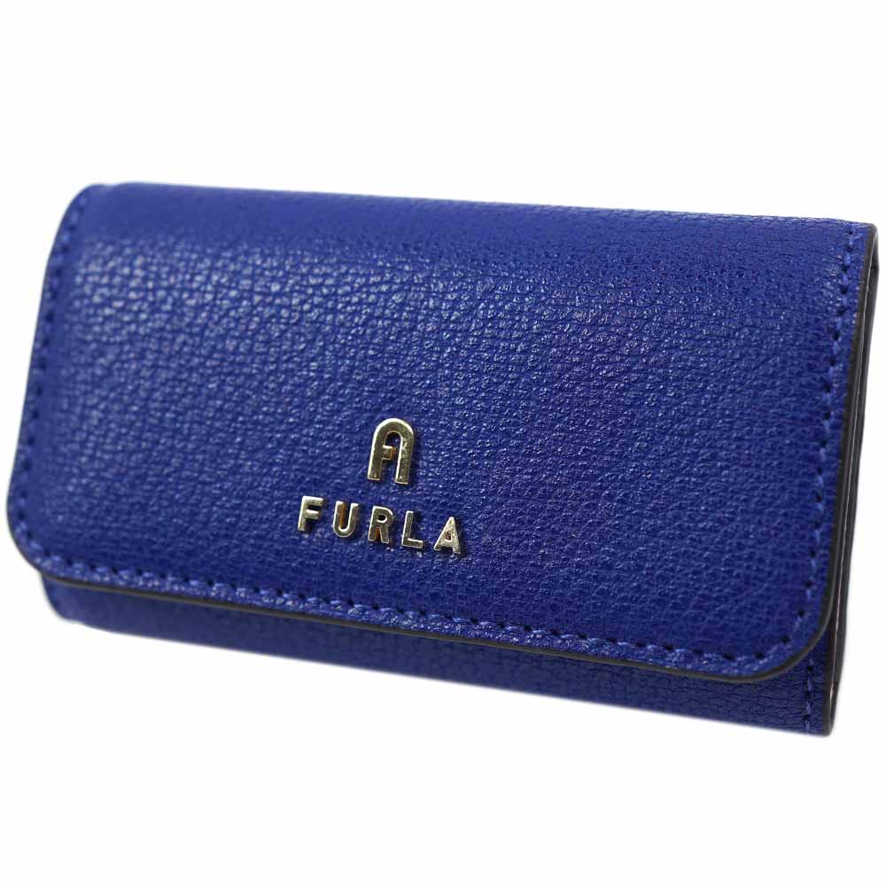 フルラ キーケース 4連 キーリング付き ブルー/ピンク FURLA WR00344-AX0732-1312S