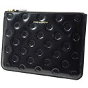 RfM\ |[` }`P[X hbg ubN COMME DES GARCONS POLKA DOTS EMBOSSED SA5100NE BLACK