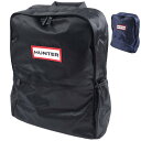 ハンター バックパック リュックサック バッグ ブラック ネイビー メンズ レディース 24.5L Original Nylon Backpack HUNTER UBB6028KBM(4)
