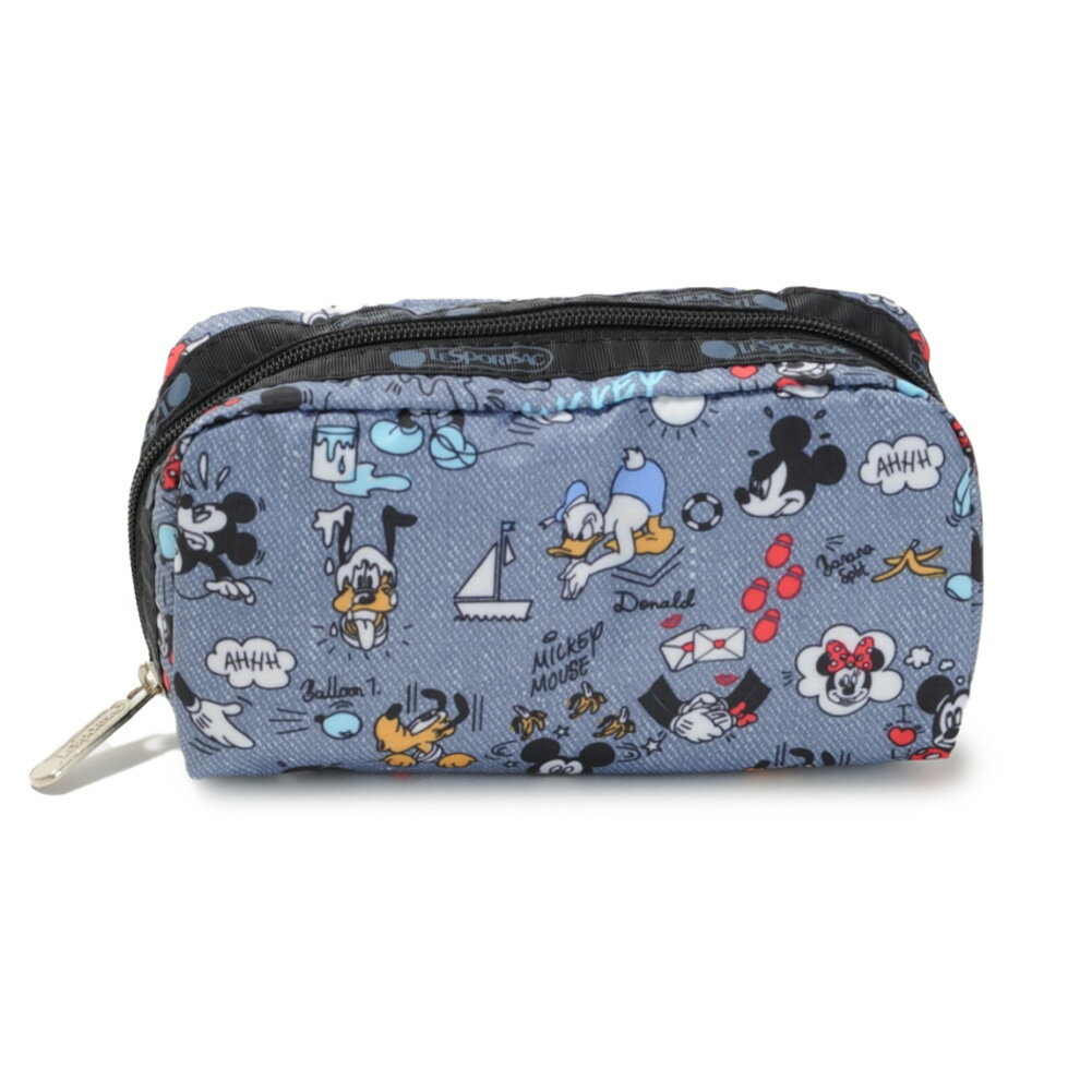 レスポートサック LeSportsac ポーチ RECTANGULAR COSMETIC 6511 レディース MICKEY DOODLE G803 6511-g803