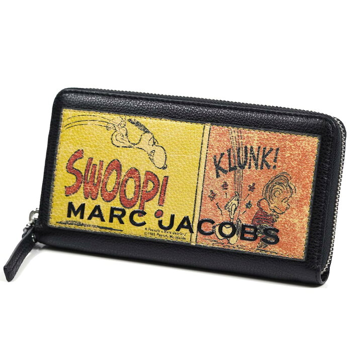 マークジェイコブス MARC JACOBS 長財布 ラウンドファスナー The Box ザ ボックス スヌーピー コラボレーション M0015140 270