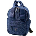 マークジェイコブス バックパック リュックサック MARC JACOBS nylon knot backpack ナイロン ノット バックパック ネイビー ナイロン キルティング ブルー M0013512-426 M0013512 426
