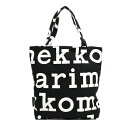 マリメッコ マリメッコ バッグ marimekko コットンキャンバス トートバッグ NOTKO LOGO ノトゥコ ロゴ 047312-911