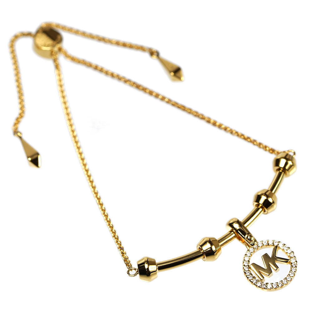 マイケルコース ブレスレット MICHAEL KORS MKロゴ パヴェ スライダー シルバー925 スターリングシルバー MKC1107AN710のサムネイル